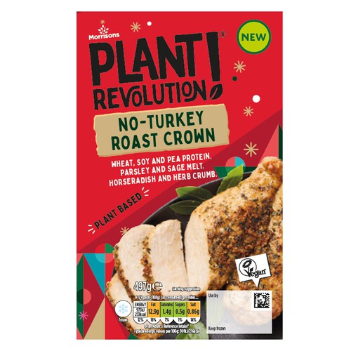 Morrisons Plant Revolution No Turkey Roast Crown