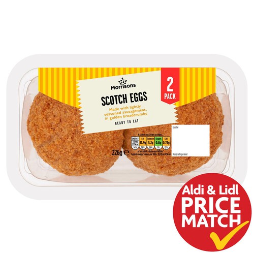 Morrisons Scotch Eggs 2 pk