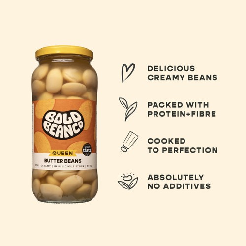 Bold Bean Queen Butterbeans 570g
