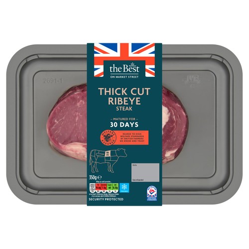 Morrisons The Best British Thick Ribeye Steak 350g
