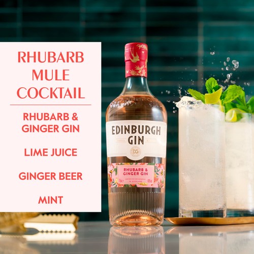 Edinburgh Gin Rhubarb & Ginger Gin