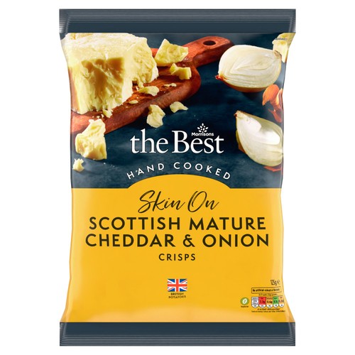 Morrisons the best cheddar onion crisps