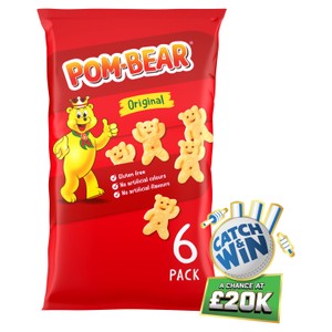Pom-Bear Original Multipack Crisps 6x13g