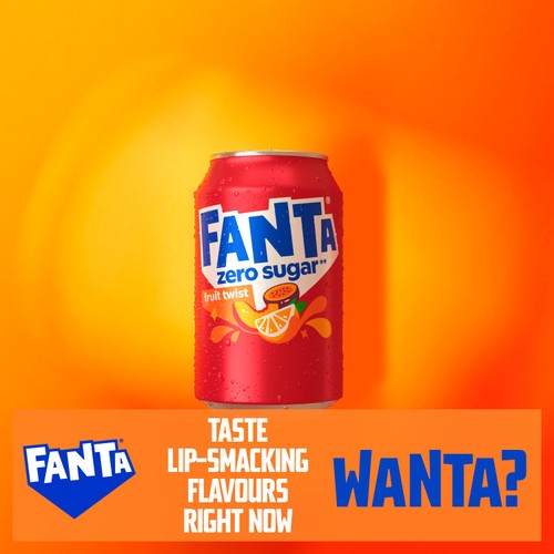 Fanta Fruit Twist Zero Sugar 