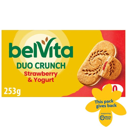 Belvita Duo Crunch Strawberry & Yogurt Cereal Snack Bars Multipack