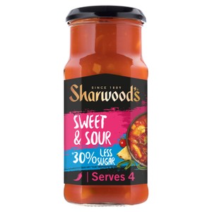 Sharwood's Reduced Sugar Sweet and Sour Stir Fry Cooking Sauce