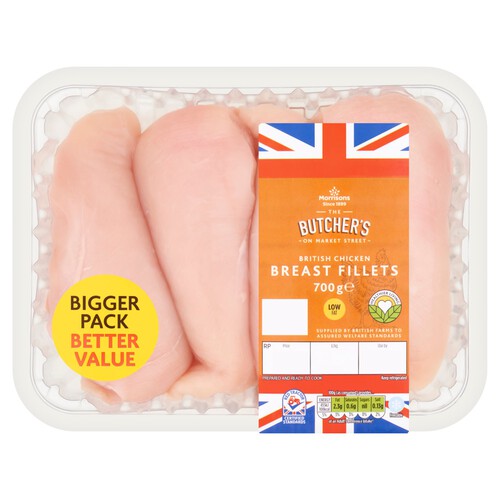 Morrisons British Chicken Breast Fillets 