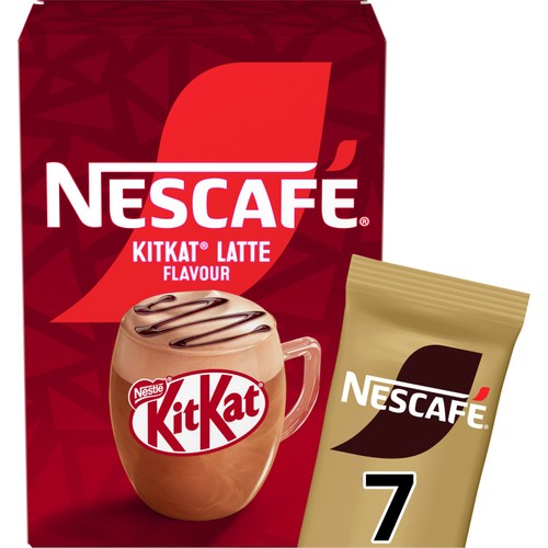 Nescafe Frothy KitKat Latte Coffee 7x147g Sachets