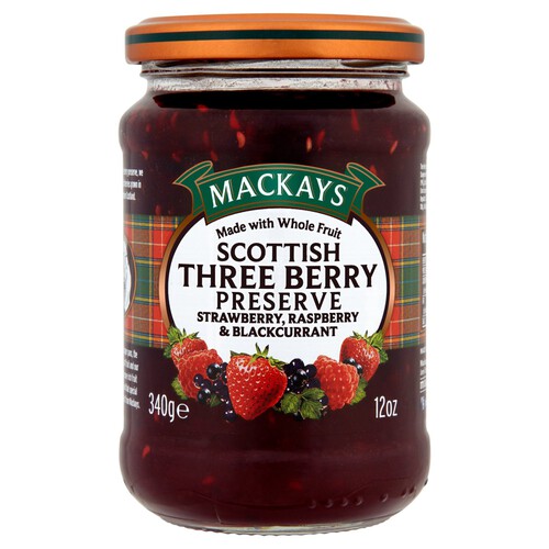 Mackays Scottish Three Berry Preserve