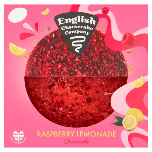 English Cheesecake Co. Raspberry Lemonade Cheesecake 