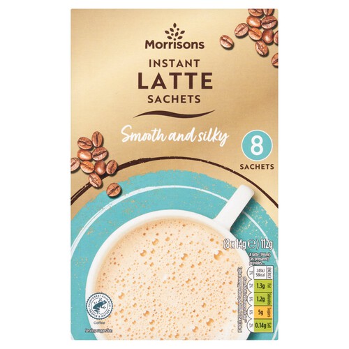 Morrisons Classic Instant Latte Sachets 