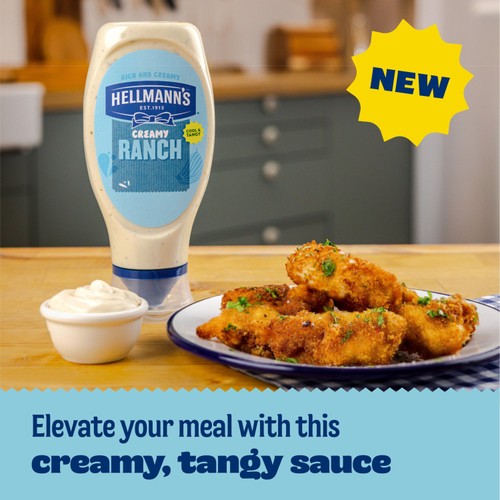 Hellmann'S Creamy Ranch Mayonnaise 430ml