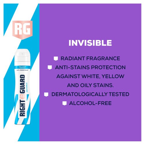 Right Guard Women Total Defence 5 Invisible Anti-Perspirant