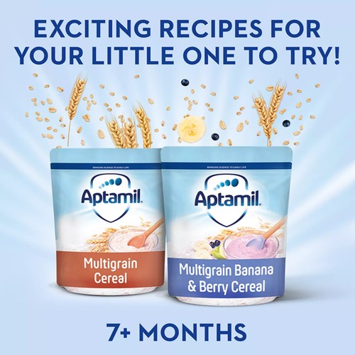 Aptamil Multigrain Porridge Baby Cereal 7+ Months   200g