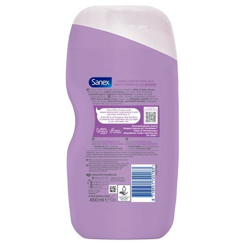 Sanex Skin Therapy Anti-Itchiness & Anti-Irritation Shower Gel Body Wash