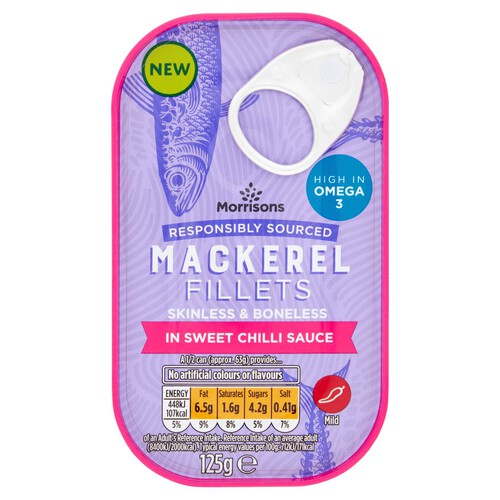 Morrisons Mackerel Sweet Chill (125g)