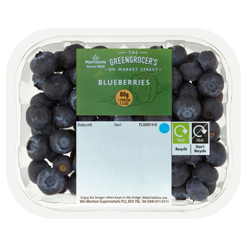 Morrisons Blueberries 