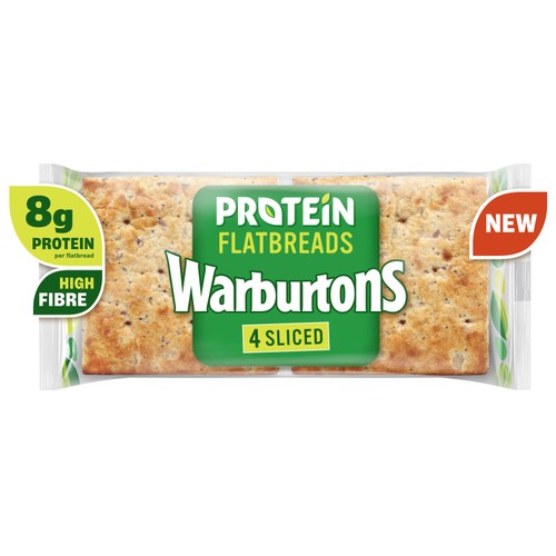 Warburtons Protein Sliced Flatbreads