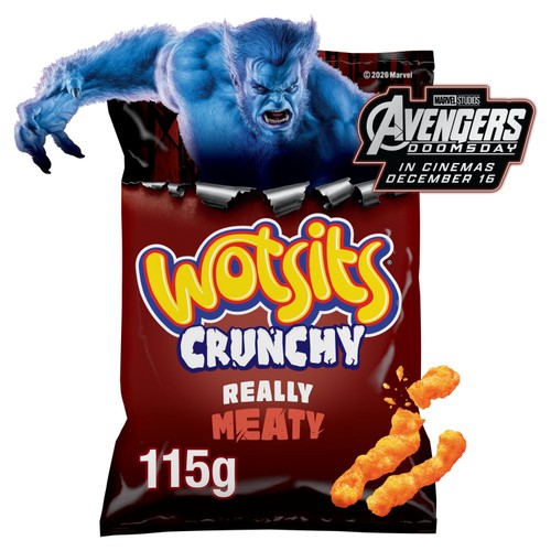 Wotsits Crunchy Really Meaty 115G