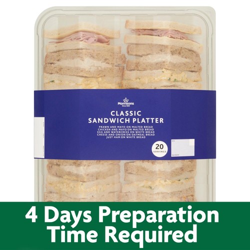 Classic Sandwich Platter (20 Pieces) FTO