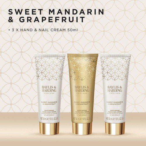 Baylis & Harding Sweet Mandarin & Grapefruit Indulgent Hand Gift Set