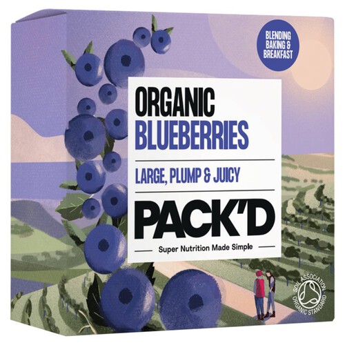 Pack'd Organic Blueberries