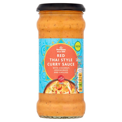 Morrisons Red Thai Cooking Sauce 