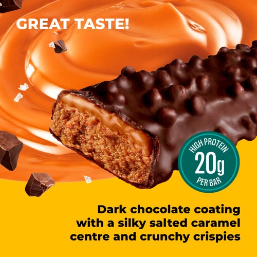 Fulfil Protein + Vitamin Bar Dark Chocolate Salted Caramel