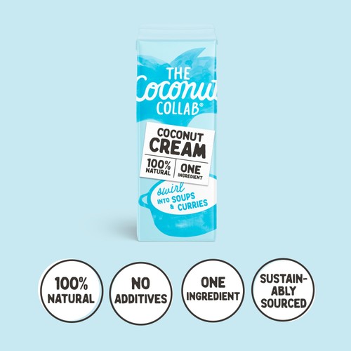 The Coconut Collab Coconut Cream 250ml
