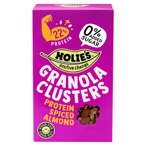 HOLIES Granola Clusters Almond Protein 400g