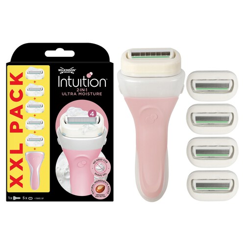 Wilkinson Sword Intuition Ultra Moisture Xxl Value Pack