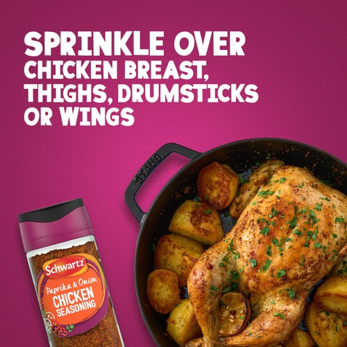 Schwartz Chicken Seasoning Paprika & Onion