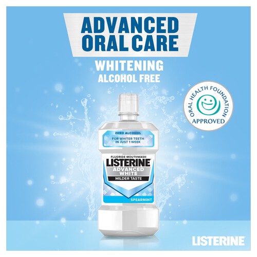 Listerine Advanced White Milder Taste Mouthwash