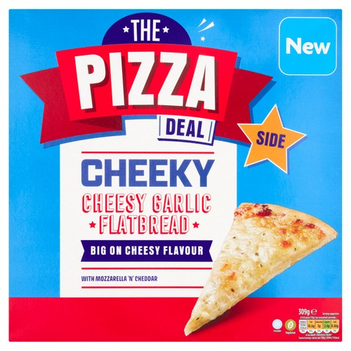 The Pizza Deal Cheeky Cheesy Garlic Flatbread