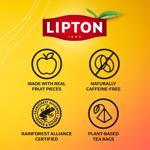 Lipton Fruit & Herbal Berry Bliss 20 Tea Bags