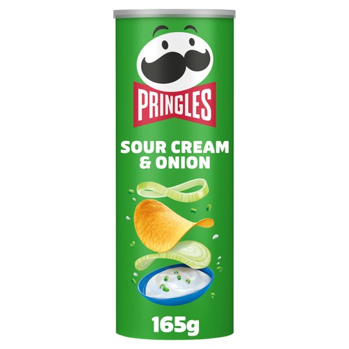 Pringles Sour Cream & Onion  165g