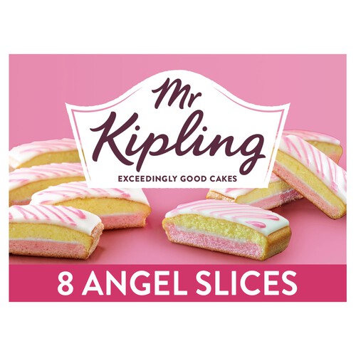 Mr Kipling Angel Slices Cakes Multipack Snack 8pk