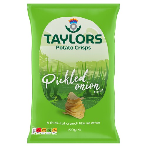 Taylors Pickled Onion Flavour Potato Crisps