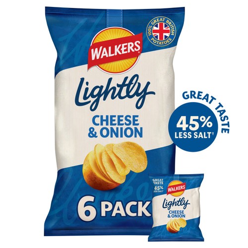 Walkers Lightly Cheese & Onion
