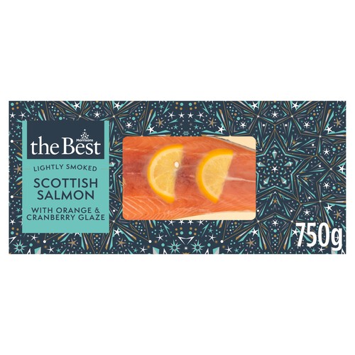 Morrisons The Best Smoked Scottish Salmon Side With Orange & Cranberry 