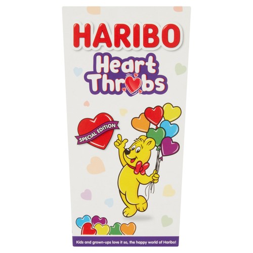 Haribo Heart Throbs Valentines Special Edition Sweets Gift Box