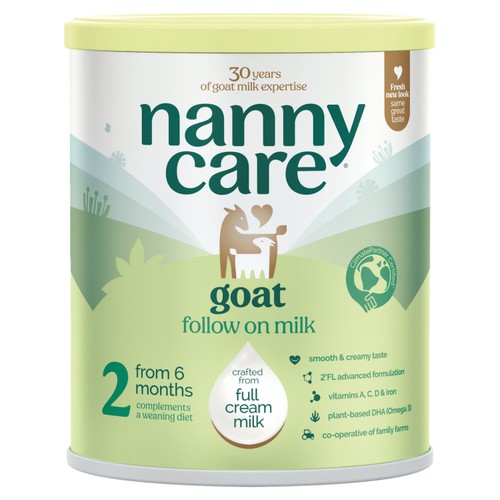 Nanny Care Stage 2 Follow On Milk Goat Milk 6 Months+ 800g