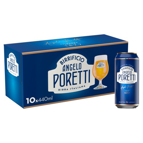 Birrificio Angelo Poretti Italian Lager Cans