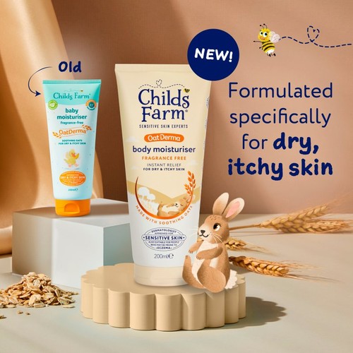 Childs Farm Baby Oatderma Moisturiser Fragrance Free