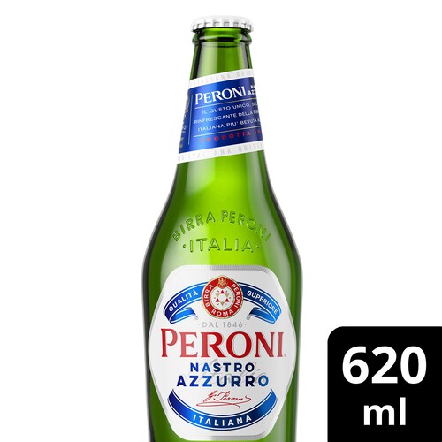 Peroni Nastro Azzurro Bottled Beer Lager Large