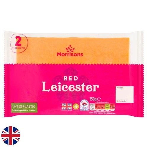 Morrisons British Red Leicester Cheese 350g
