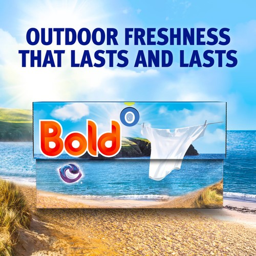 Bold Pods Sea Breeze Stroll Washing Liquid Capsules 33 Washes