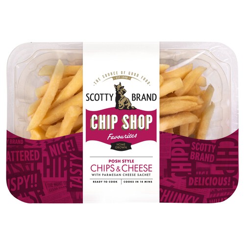 Scotty Brand Chips And Cheese With Parmesan Cheese Sachet 