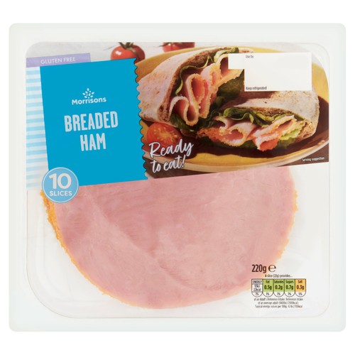 Morrisons breaded ham