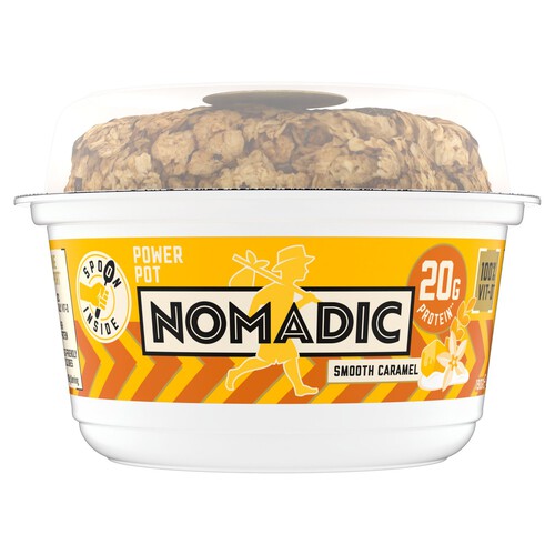 Nomadic Power Pot Vanilla Yogurt & Granola Smooth Caramel 